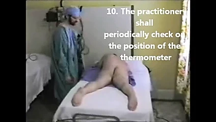 Rektal sıcaklık ölçümü için talimatlar