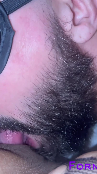 Blindfolded Slave Worshipping Fat Wet Pussy