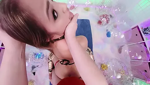 Sweer gizelle blanco ateşli orgazm sıkı amcık