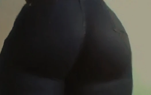 Şişman götlü jean fitting