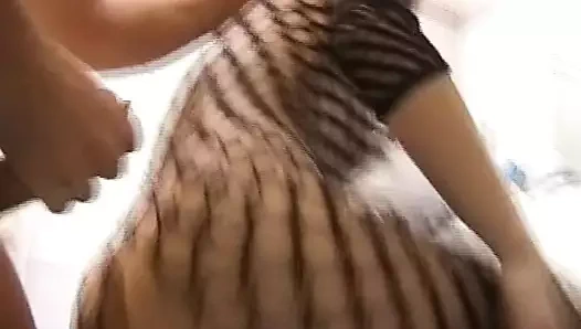 Harika sarışın Alman bebek götünü parçalıyor