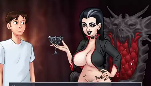 Yaz mevsimi efsanesi 0.20.6 - mezarlıkta cadılar bayramı seksi