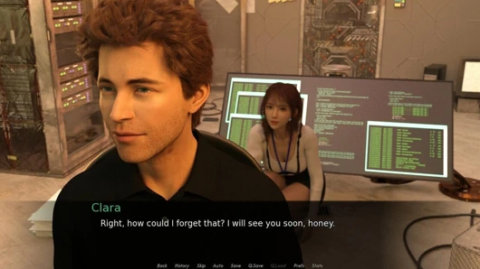 Bozuk kalpler #1 Alan, Clara ve Anna görevlerini başarıyla tamamladı