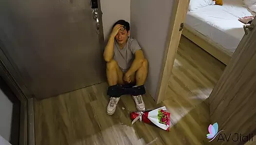 Büyük memeli ateşli Tayvanlı kız Stacy ateşli bir sikişiyor.