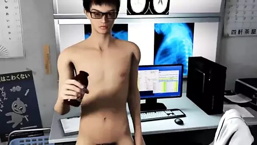 Japon 3d hemşire gets becerdin cumed içinde her delik