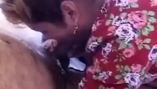 Teresa mamando pinga