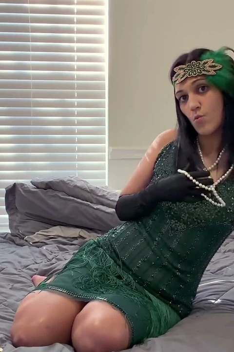 Devyn's Roaring '20s Jerk off Instruction HD POV Seduction Awaits!