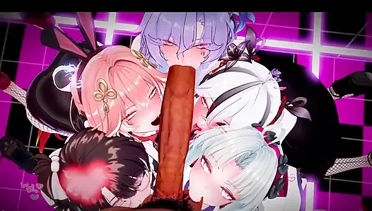 Queencard Ming Tide ve Battle Double Obscene Party Karma Kesim Grup P