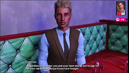 Melody #27 - Melody ona seksi kıyafetini gösterdikten sonra Johannes'e oral seks yaptı.
