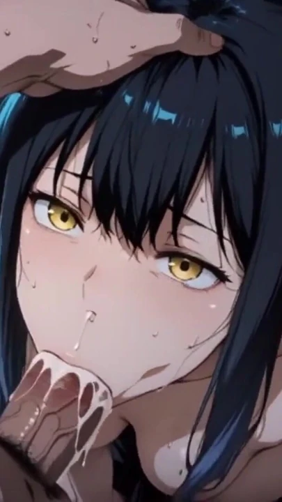 Nympho prince of AI sucking a dick with cumshot on her face. | Clip 1