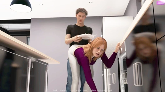 My Stepbrother's Wife #17 I ended up with my groin pressed against Jennifer's buttocks