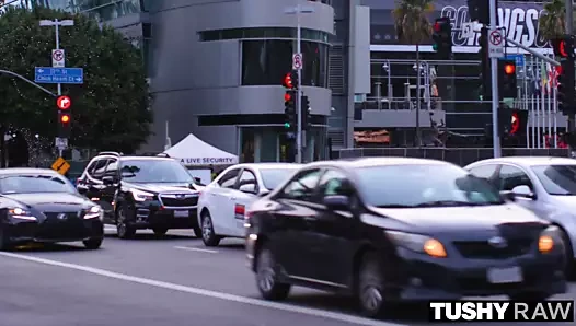 TUSHYRAW Her asshole has been puckering all day