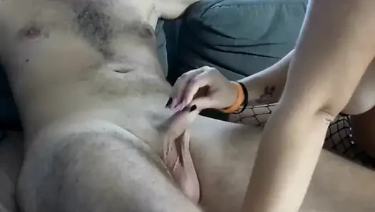 Sakso ve elle muamele. Fisting Pussy