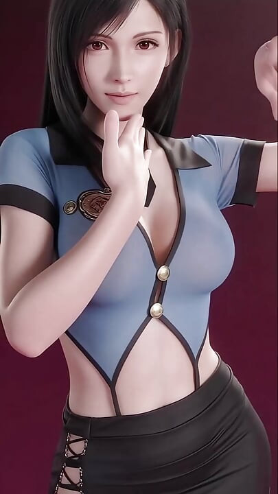 Tifa'nın şık dansı (aespa - kırbaçlama) sansürsüz hentai ai