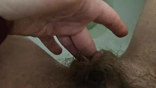 Bakış açısı sulu çiş amcık