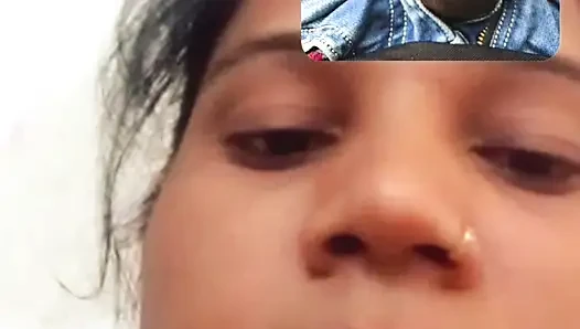 Online shali ko  salaya video call me