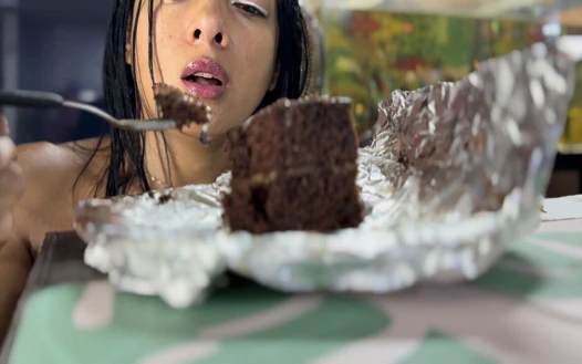 Lezzetli bir doğum günü pastası