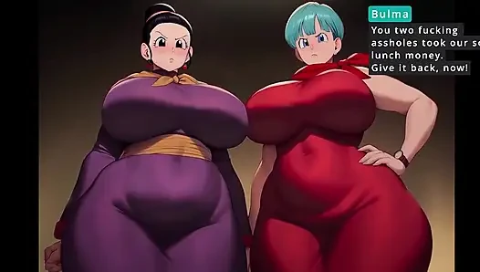 Bulma ve chi-chi zorbaya gidiyor