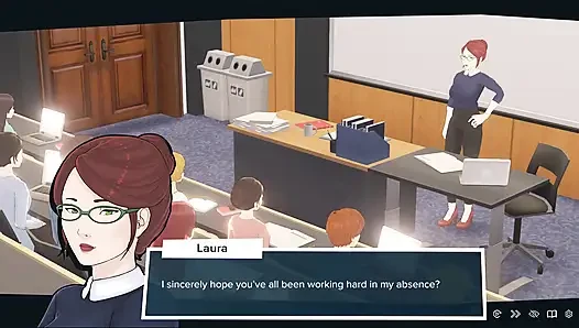 Şenlikli bir aşk otel hikayesi hentai anime oyunu - bölüm 7