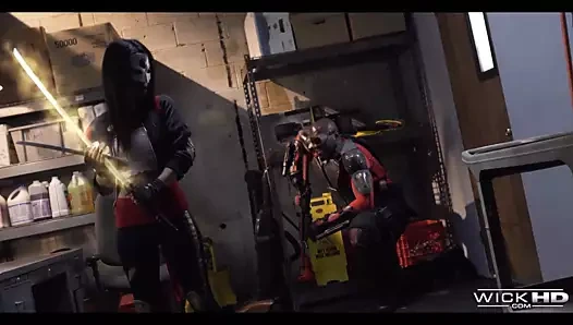 Asya samuray vs büyük siyah boru