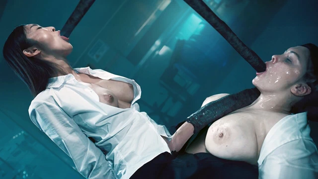 Hentai canavar futanari - Asyalı hatun futa yarağı yetiştiriyor ve tombul iri güzel kadının içine boşalıyor