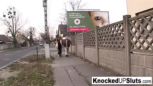 Knocked up redhead berbat ve sikikleri