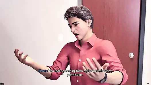 Emily ile Simon'un odasında çılgın bir buluşma hızla samimi erotik sekse dönüşüyor