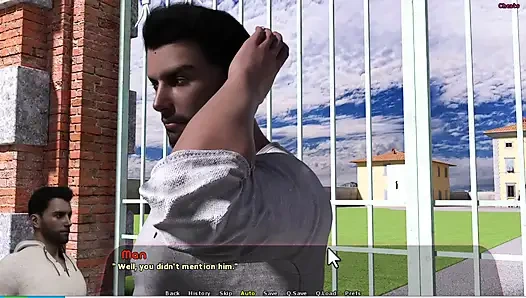 Haley hikayesi #14 - Adriana ve Haley yüzme havuzunda seksi bir an yaşadı... Johannes, Adriana'ya siktirdi.