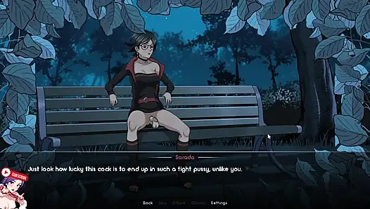 SARADA UCHIHA fucked in public in Konoha. The most powerful woman in Naruto