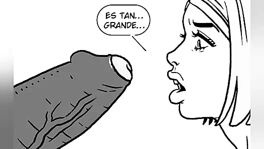 Penis büyük gibi görünüyor, onu emiyorum