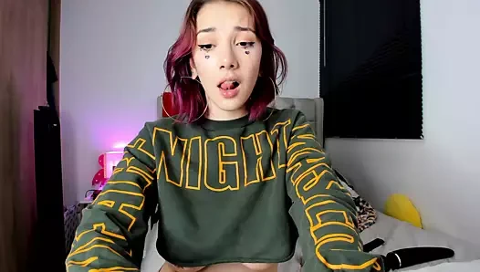 Seksi colombian ataku arrecha masturbates içinde ön arasında herkes