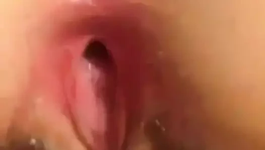 Creampie içinde ona delik