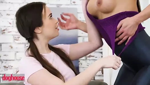 Esmer bebek Jenny ferri, barbara bieber'ın kedisini yiyor