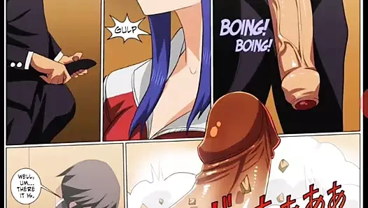 Busty, sapık pe öğretmen, öğrencinin aleti tarafından delinir.