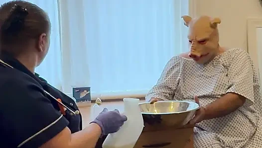 Matron satana ve hasta domuzcuk