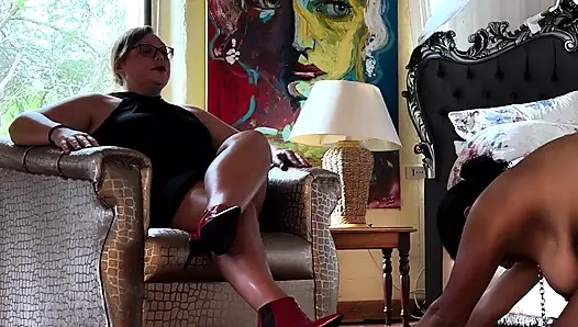 Dominatrix Mistress April - Rose Garden Part 3