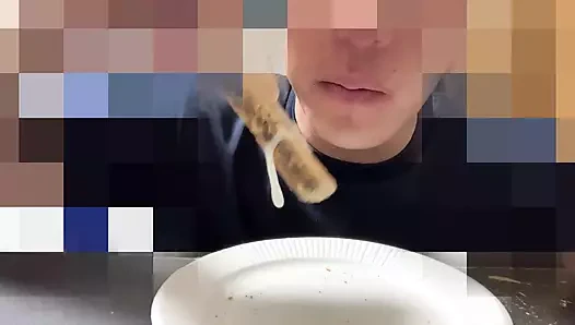 Gofret üzerinde sperm ye