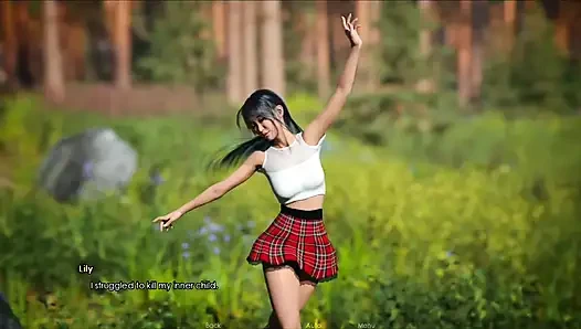 Şehvet akademisi #4 Victoria'nın büyük göğüslerini gördük, Samantha'yı sikmek istiyorum