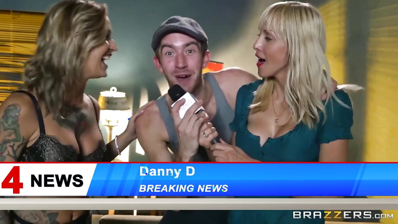 Brazzers - dövmeli kleio valentien ve danny şaibeli bir mahallede bütün gün yüksek sesle seks kaseti çekiyor