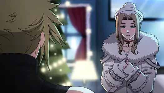 Gece yarısı baştan çıkarma: Aerith Bulut'un yeni yıl ödülü olacağına karar veriyor (çizgi film seksi)