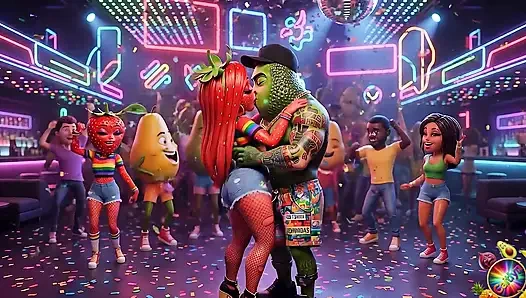 Bölüm 5 - sevimli çilek kız ve tatlı Avokado adam nazik anları paylaşıyor yapay zeka hentait