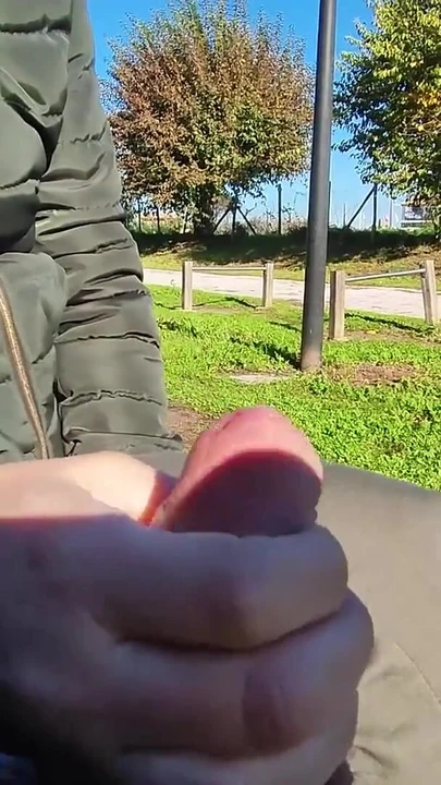 Key moment from "FLASHING my COCK in front a everyone in a PUBLIC PARK and my STEPDAUGHER HELPS me CUMSHOT - REAL SEX RISKY"