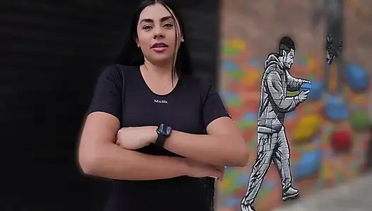 Bakire bir empanada satıcısı tarafından bahsimi yerine getiriyorum