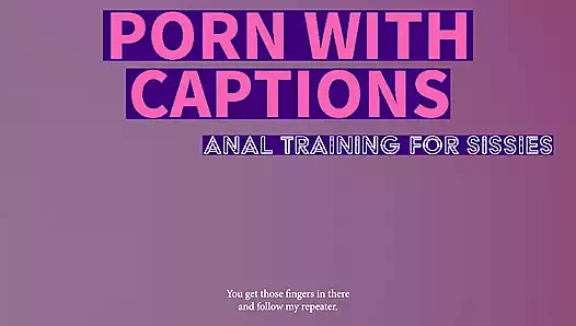 Kapalı altyazılı kadın kılıklı kadın kılıklı kadın için anal eğitim