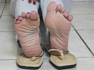 Seksi olgun kalın latina tabanlar 3