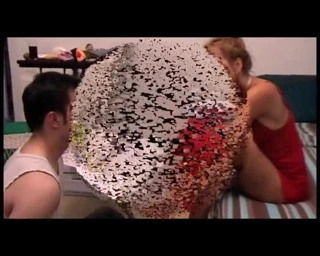 Milf bianca spits üzerinde köle richie