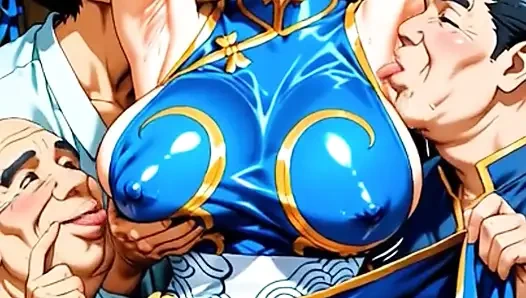 Büyük memeli evli kadın arkadaşı tarafından tatminsiz sikiliyor