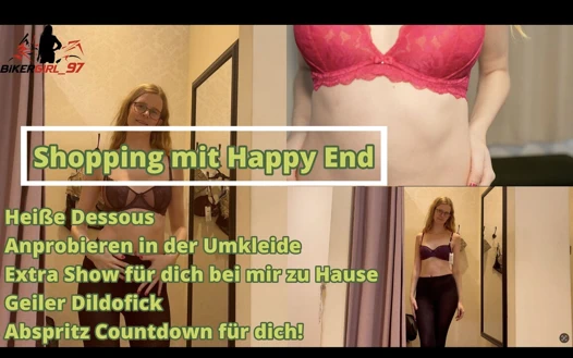 Seksi alışveriş! Dildo ile sikişiyor!