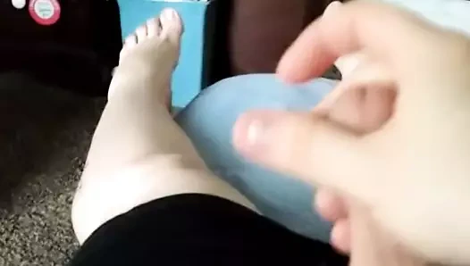 Geri döndüm ve boşalmaya hazırım