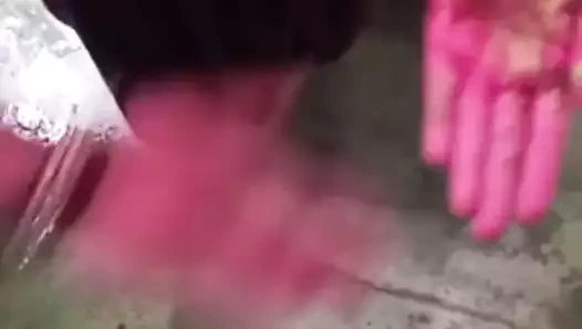 Holi ke din Bengalli seks sevgilisi